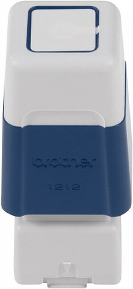 Brother PR-1212 stempel | 12x12mm | Zwart, Blauw, Rood, Groen |6 stuks-Blauw